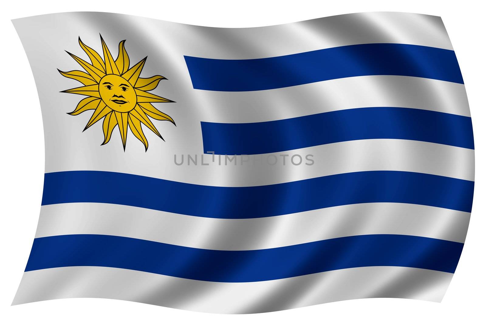 Flag of Uruguay by peromarketing