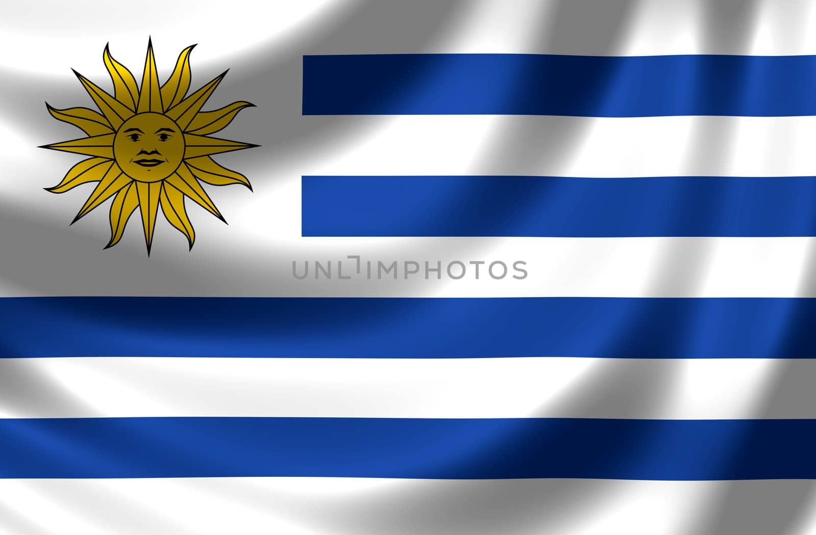 Flag of Uruguay by peromarketing