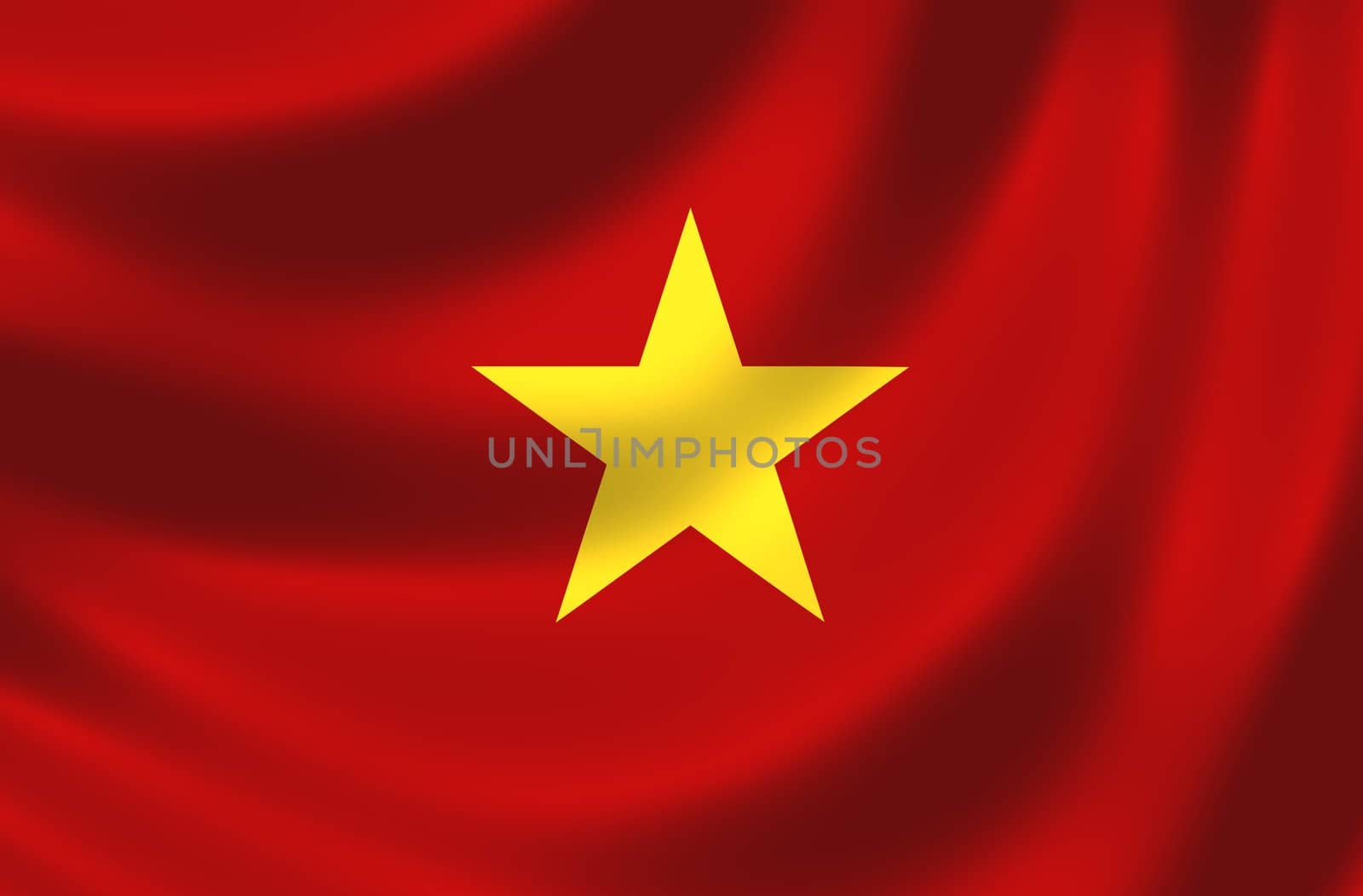 Flag of Vietnam by peromarketing