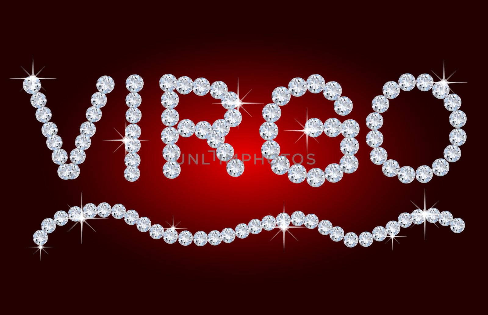 Diamond Zodiac Virgo by peromarketing