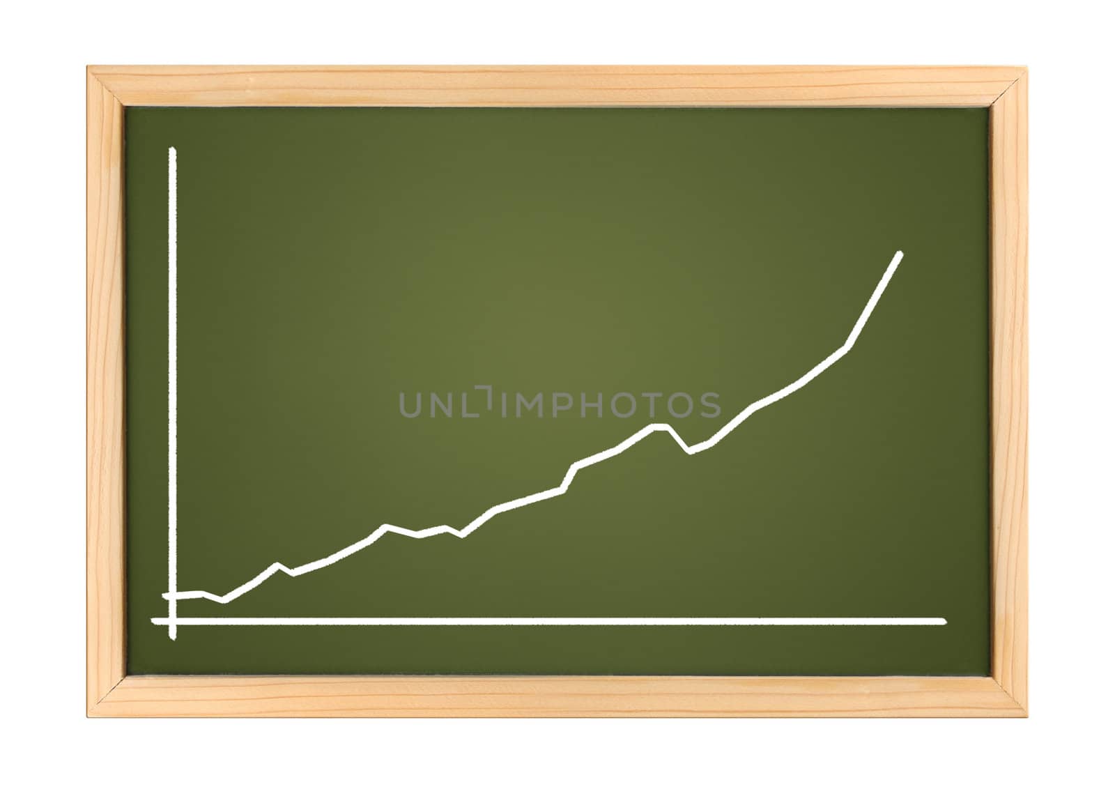 An illustration of a chalk board chart