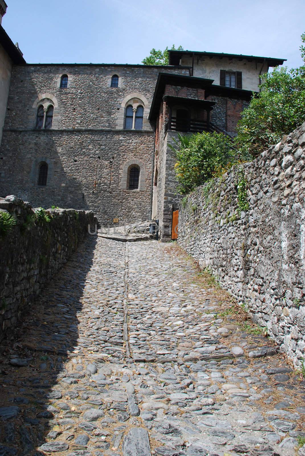 Castello Visconteo in Locarno, walk path  by dariya64