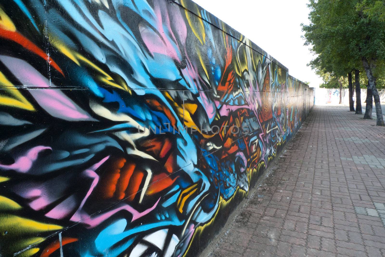 Graffiti background