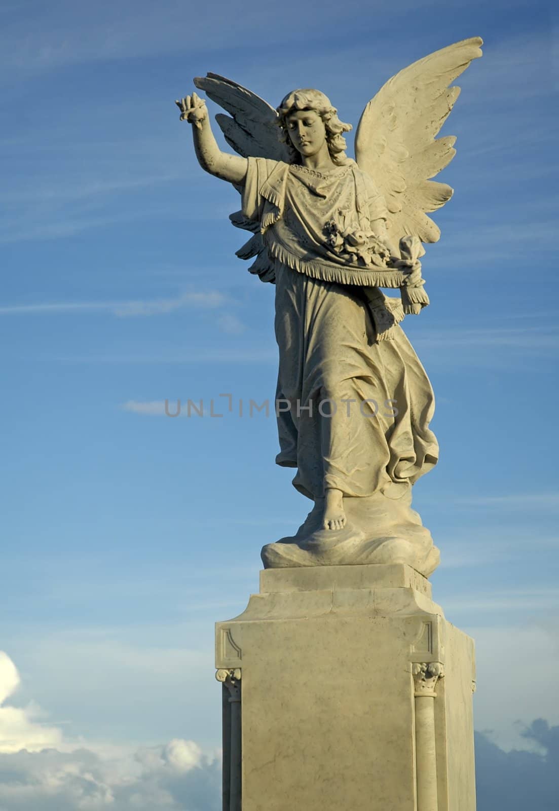 angel and sky by rorem