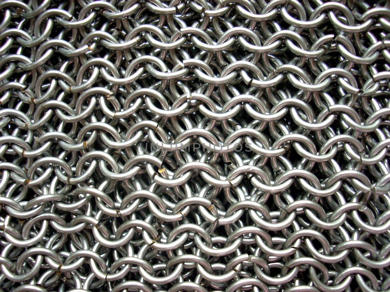 texture of antique chain mail  by DOODNICK