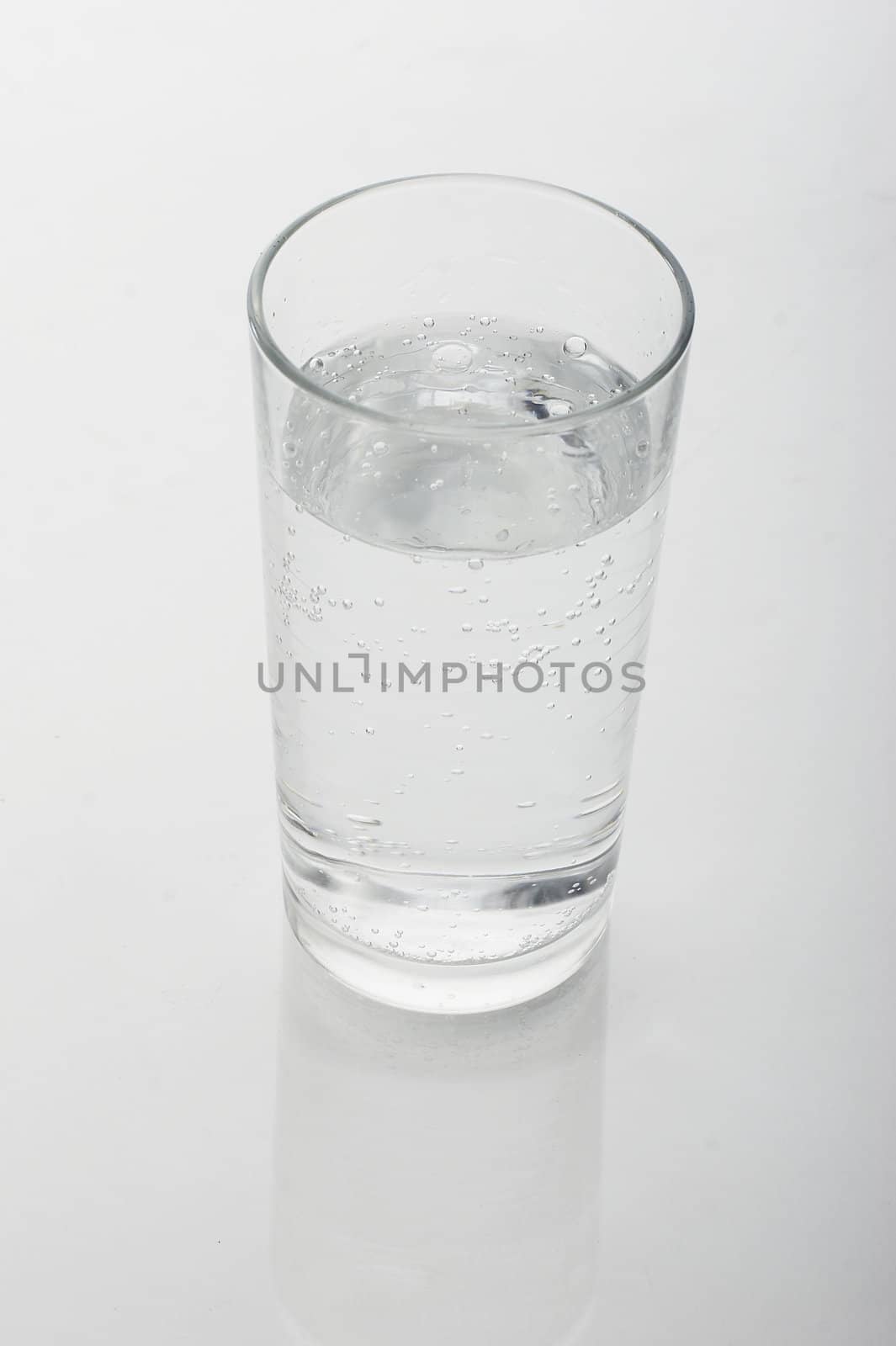 Glass of fresh water