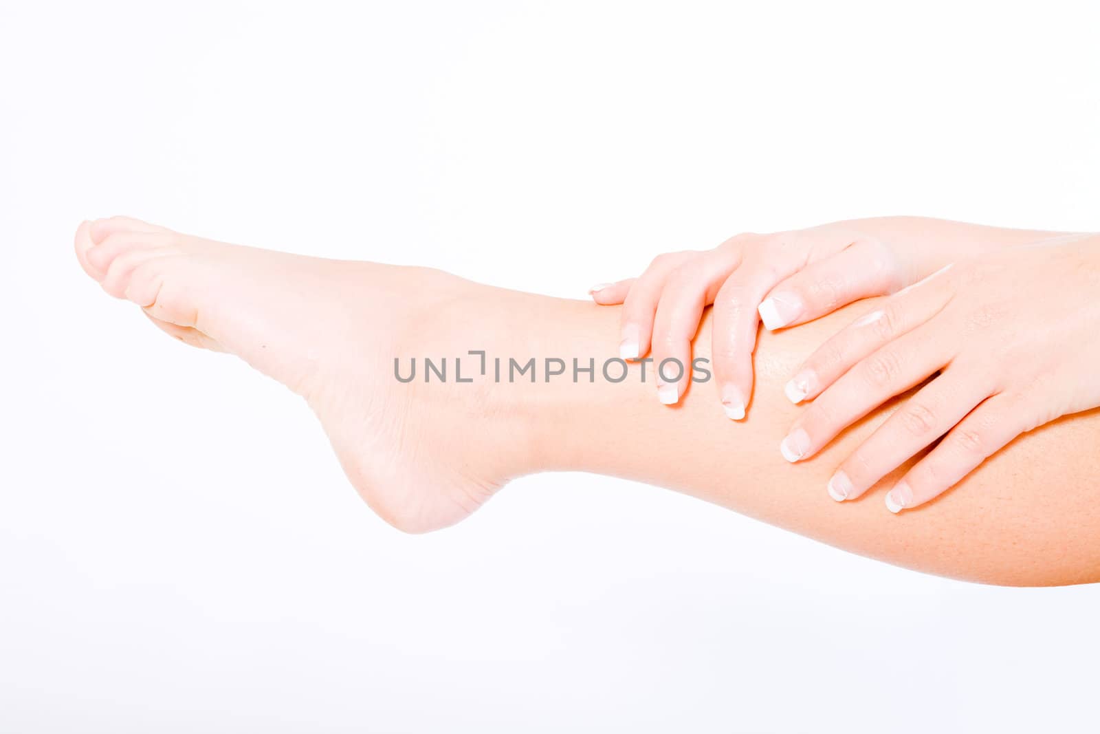 Close up of a bare leg by DNFStyle