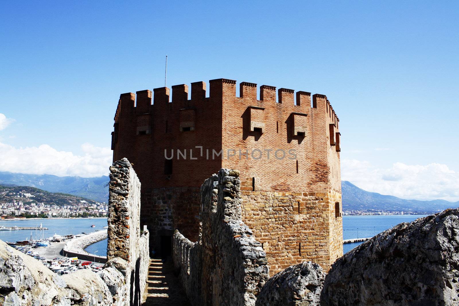 Red Tower in Alanya, Turkey