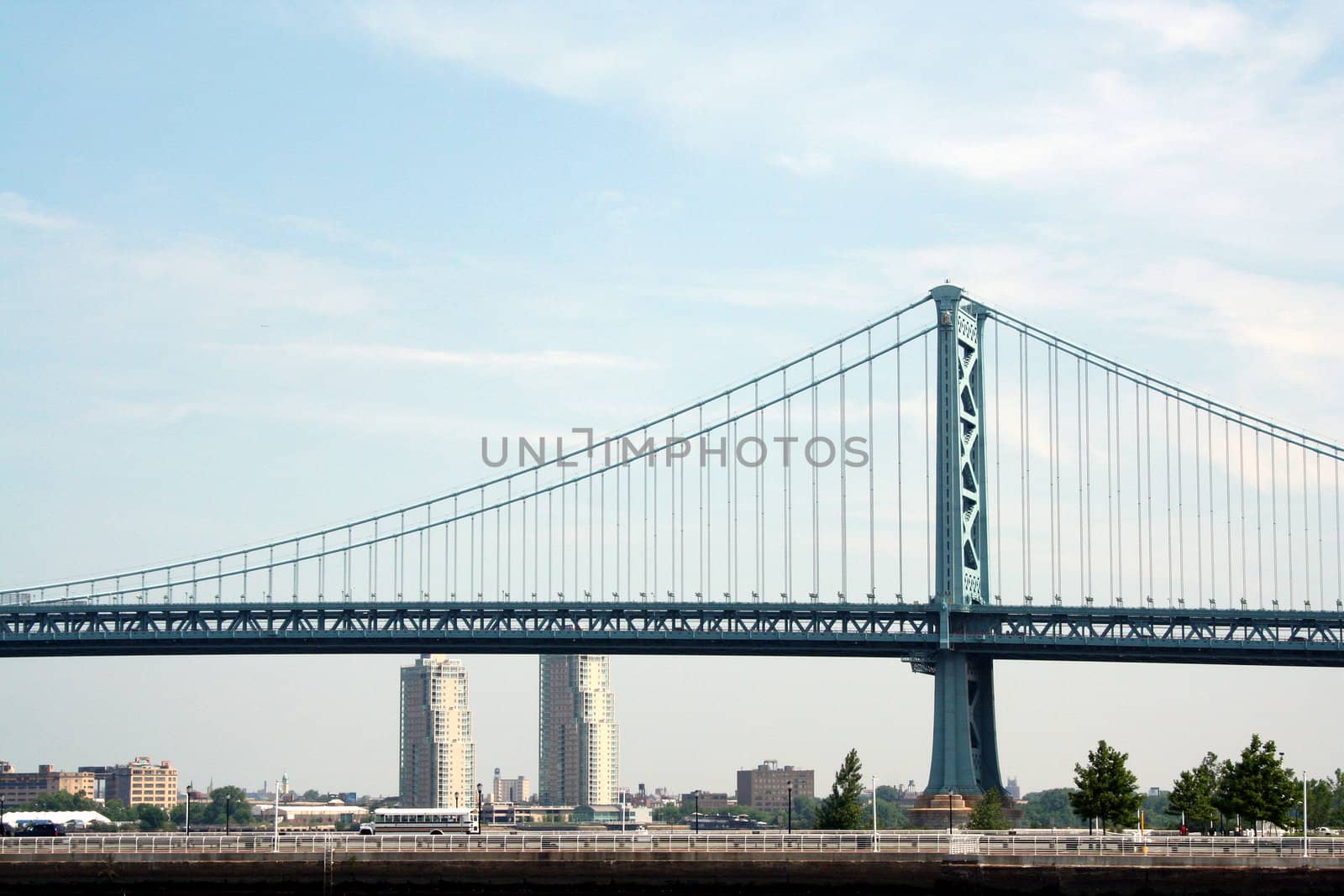 Suspension bridge  by njnightsky