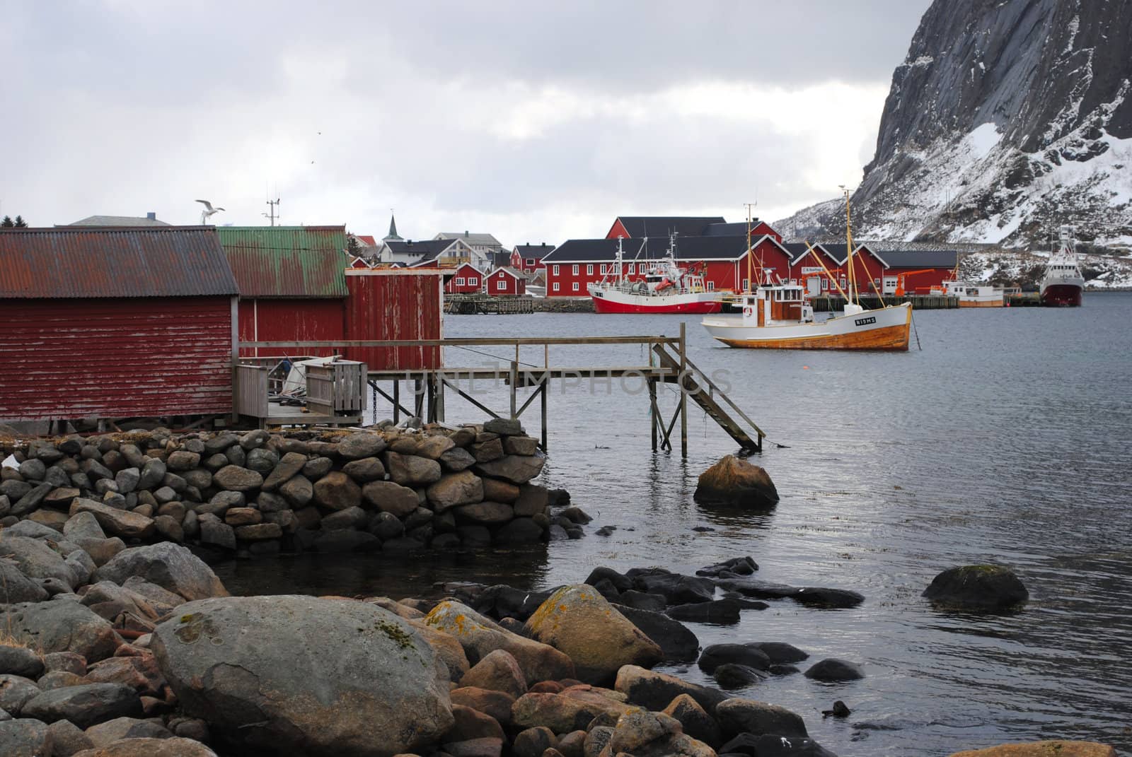 Scenery from Lofoten, Norway.