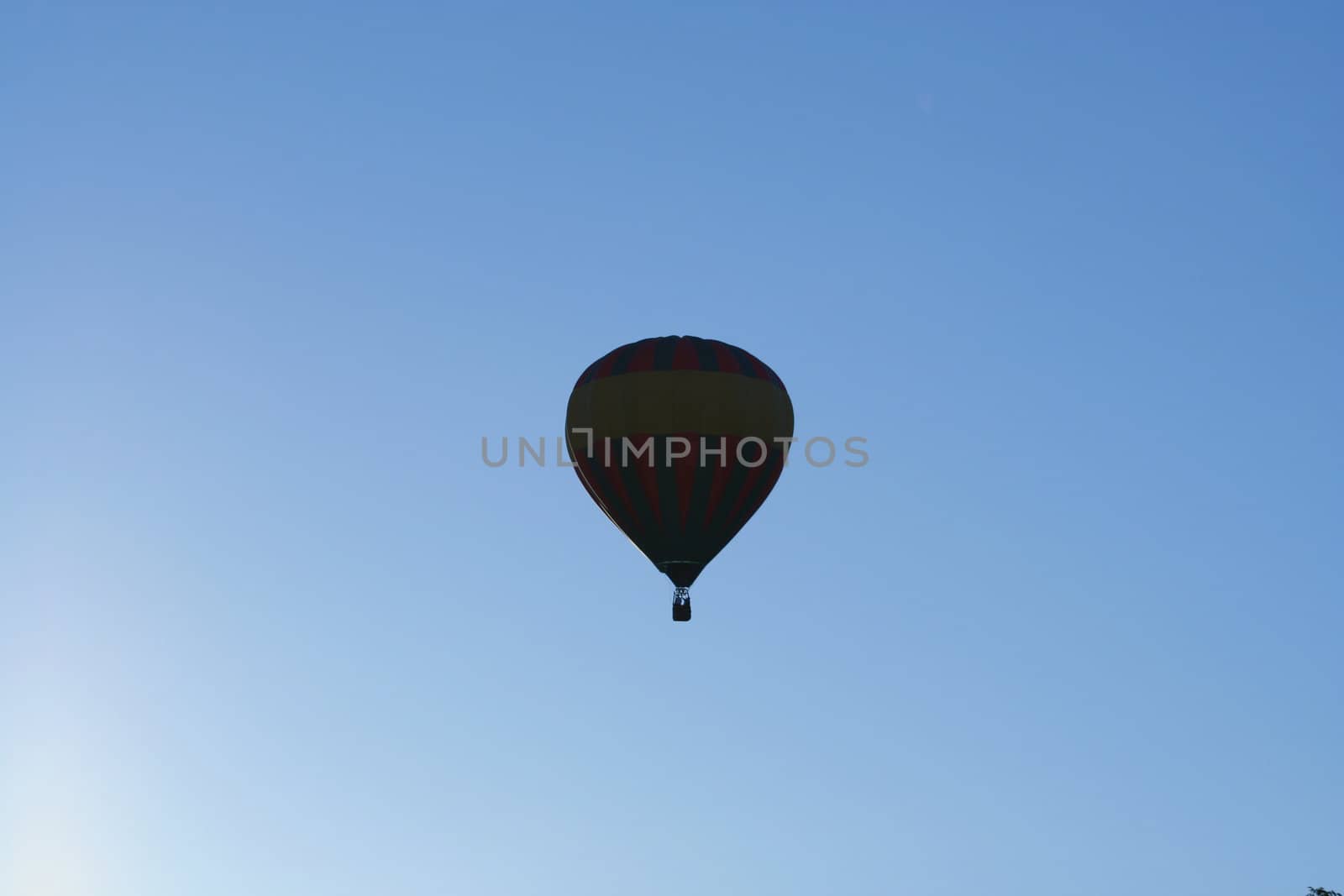 a Hot air balloon