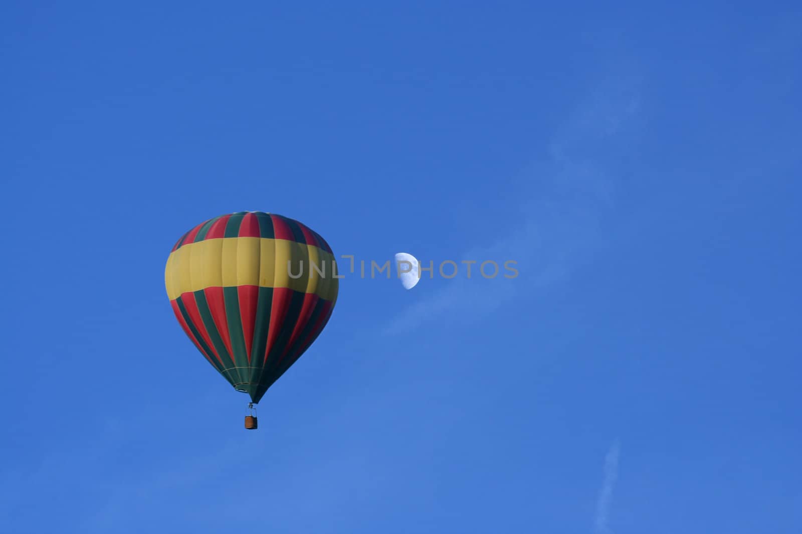 a Hot air balloon