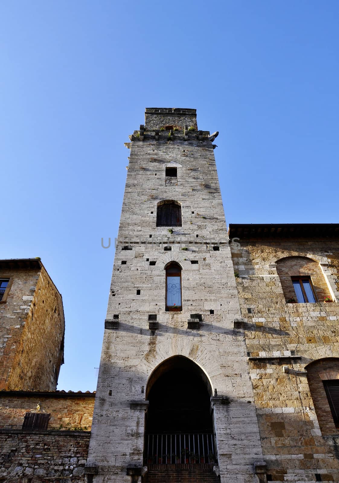 San Gimignano, medieval village in Tuscany, Italy