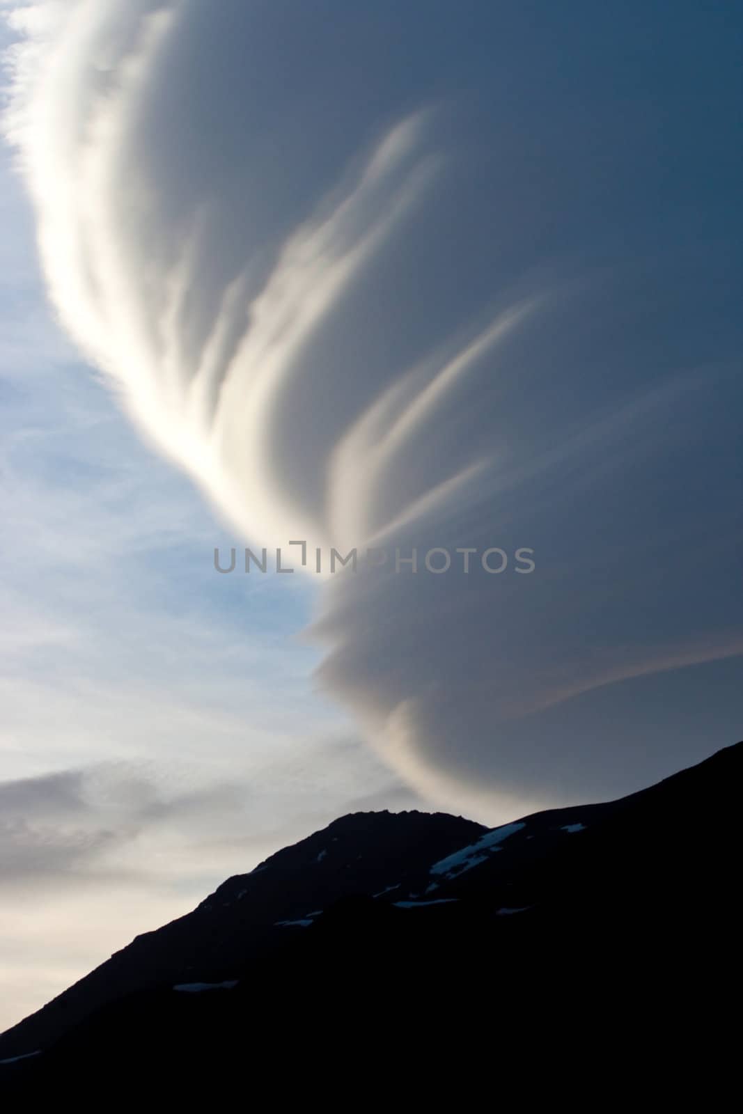 Natural phenomenon in Caucasus Mountains, Elbrus, Adilsu june 2010