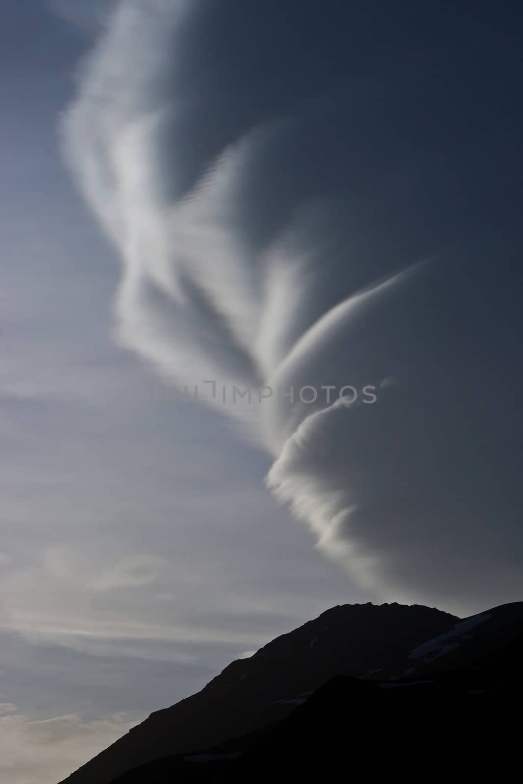 Natural phenomenon in Caucasus Mountains, Elbrus, Adilsu june 2010