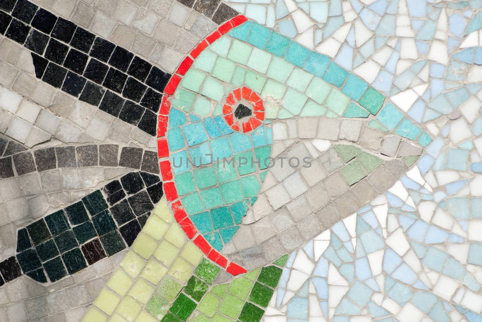 underwater mosaic by laengauer
