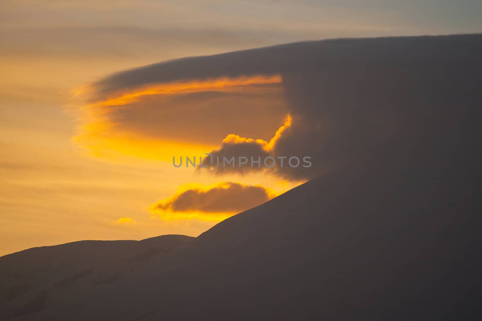 Natural phenomenon in Caucasus Mountains, Elbrus, Adilsu june 2010