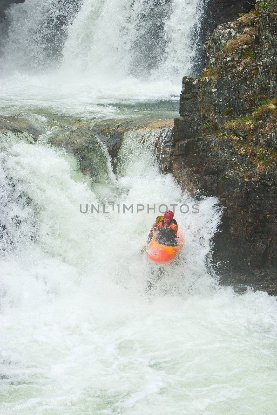 Waterfalls in Norway by Chudakov