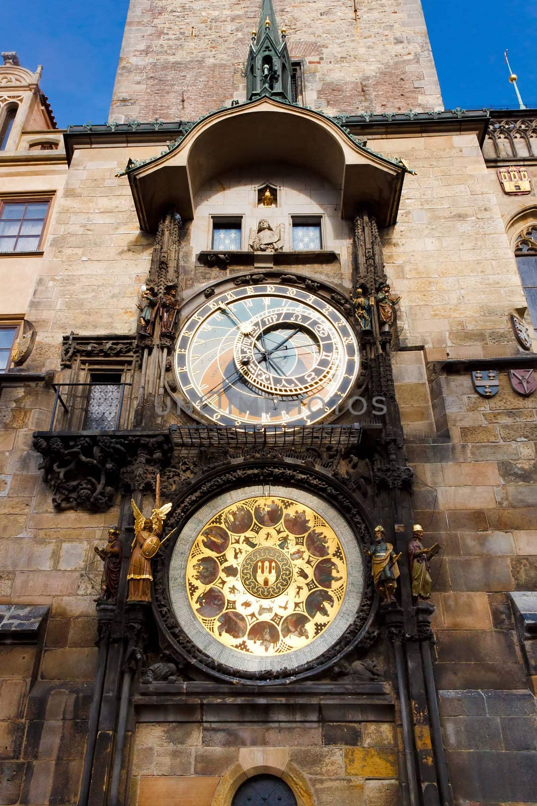 Fascinating very old Prague Astronomical Clock -Prague Orloj