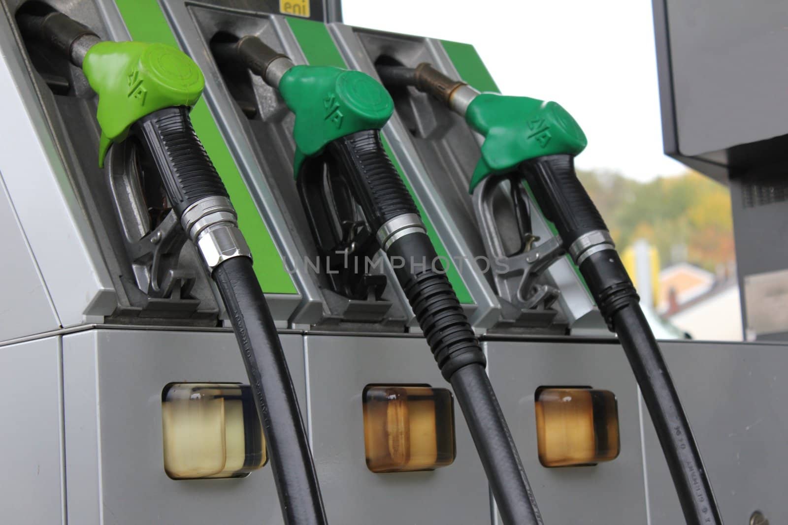 petrol station