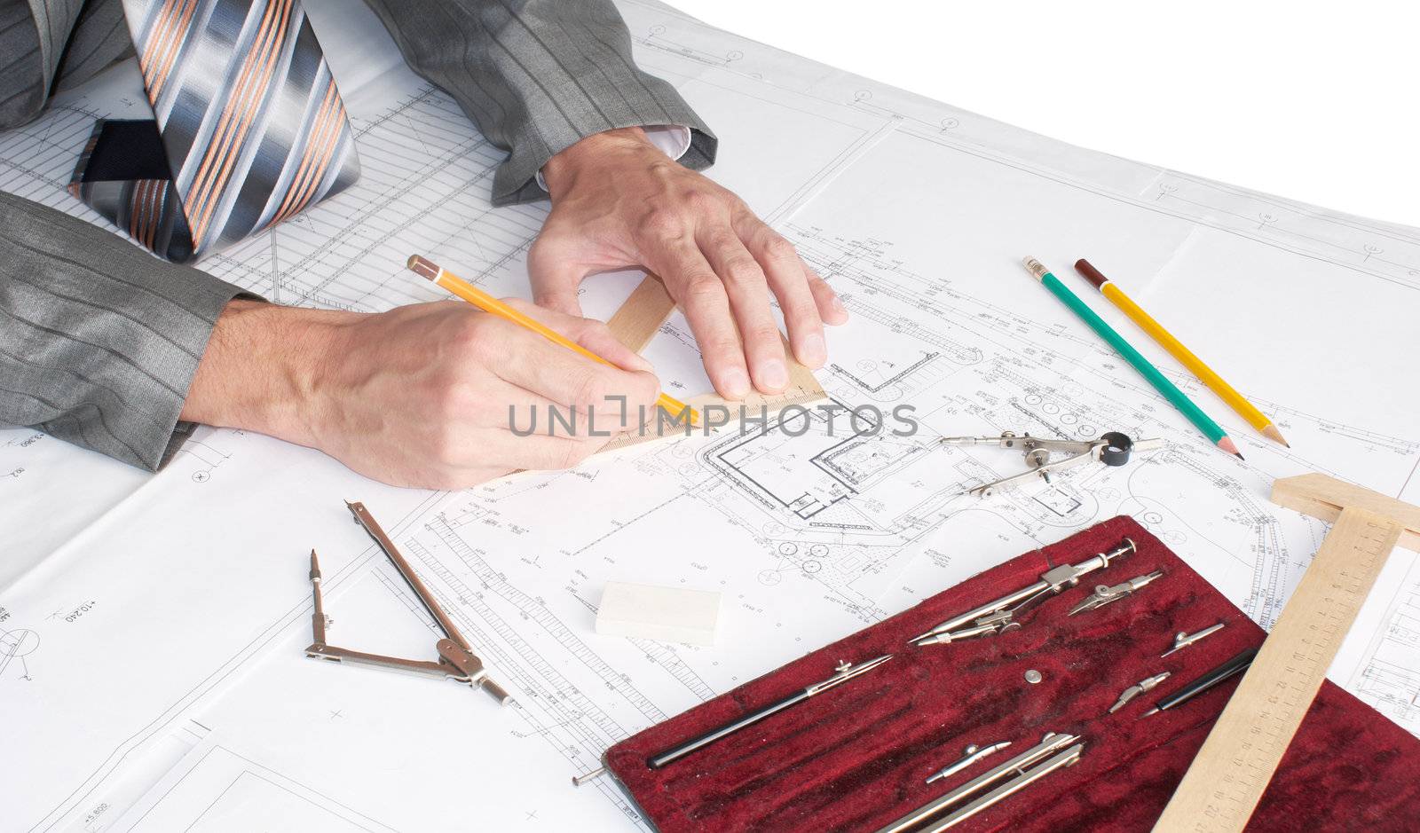 the of engineer-designer is carried out by construction plans 