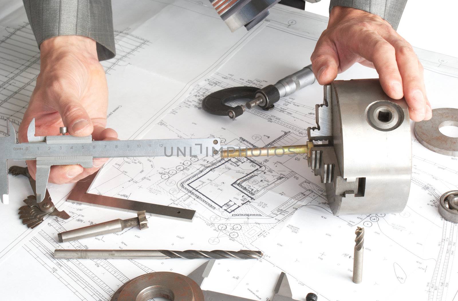 Finished goods quality assurance in mechanical engineering is carried out by the measuring tool