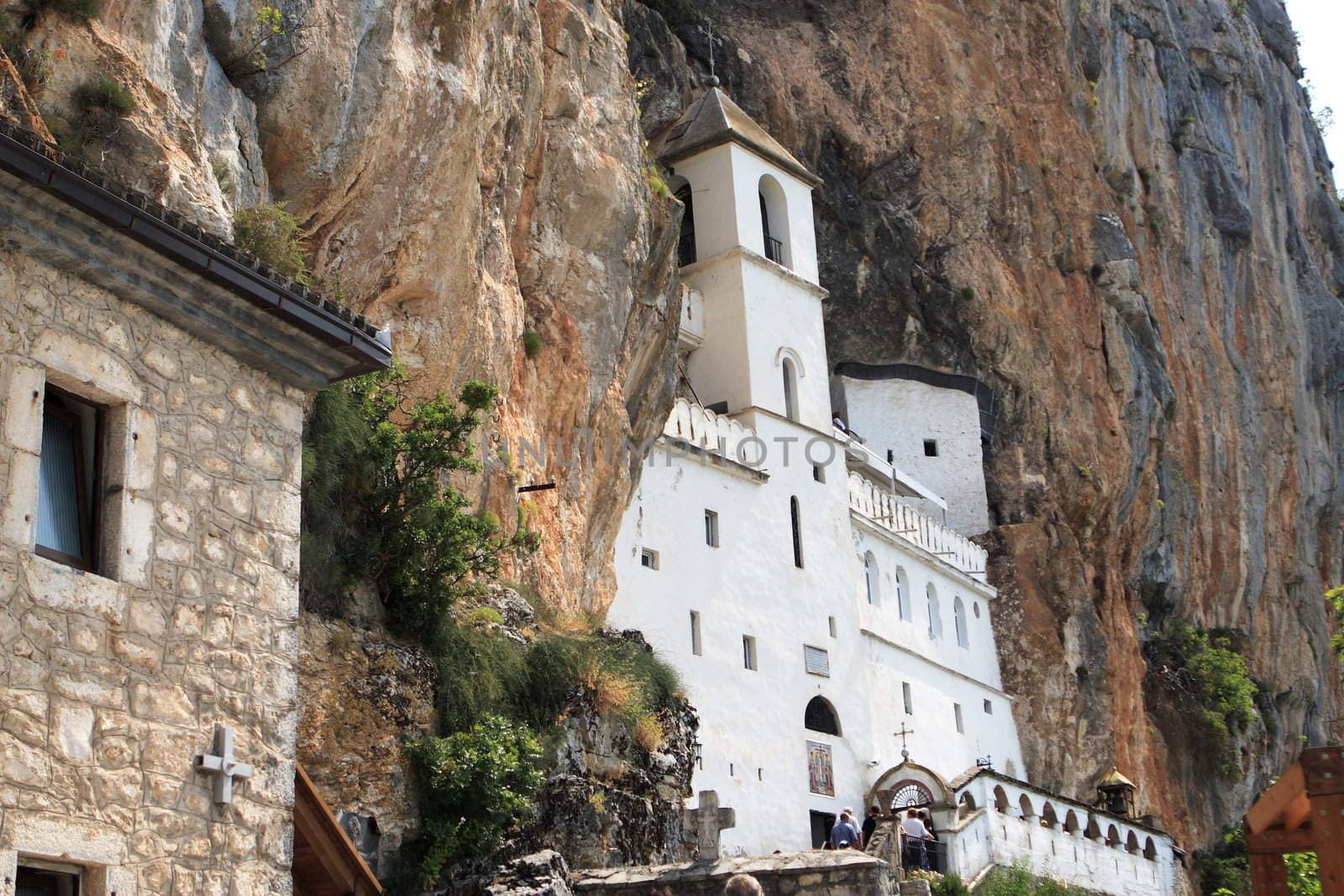A Mountain Monastery by Ledoct