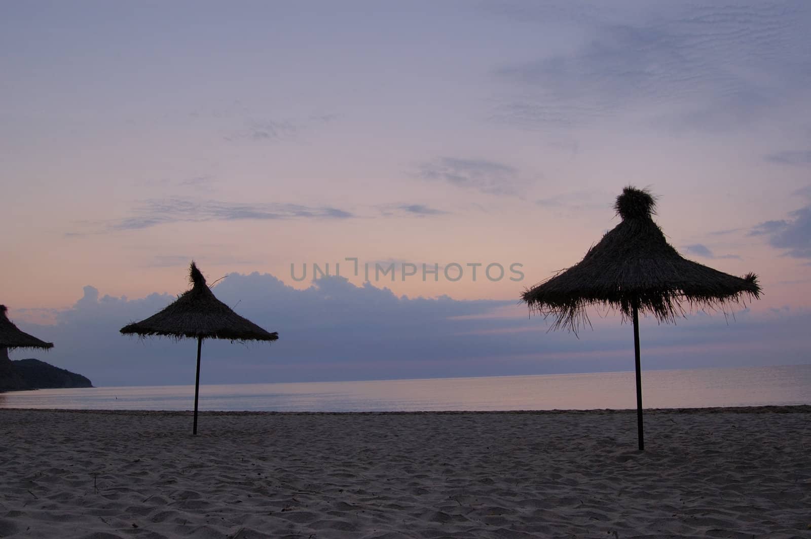 vacation scene on a seaside