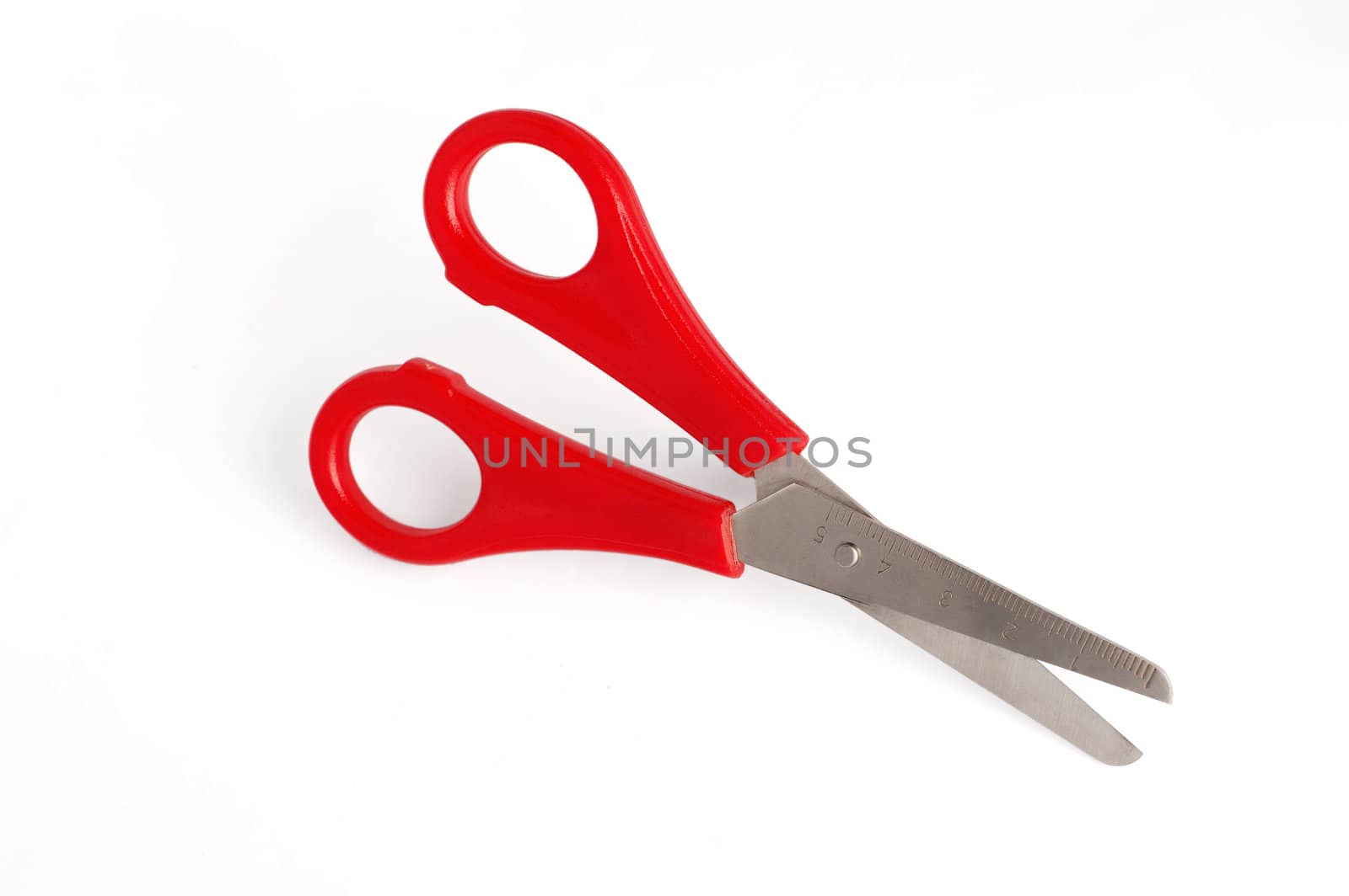small scissors  isolated on white background