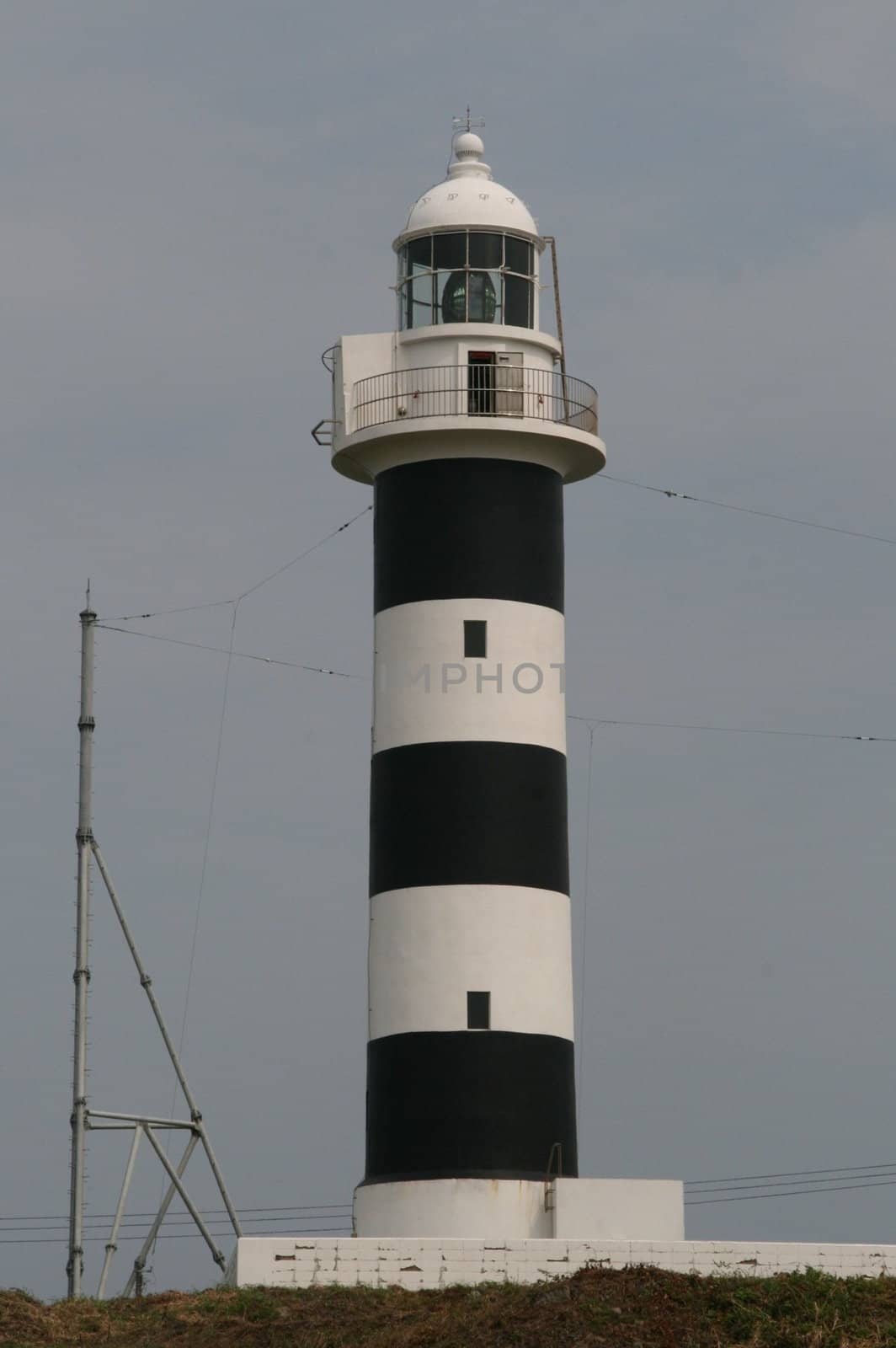 Lighthouse of one of the quotations of Japan