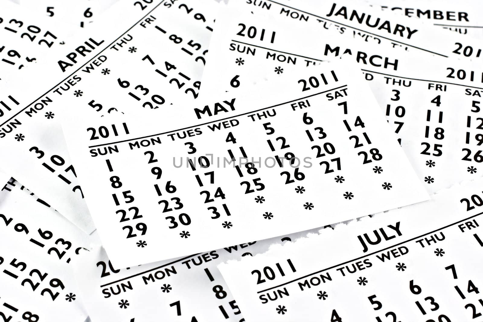 May 2011 - Calendar. by gitusik