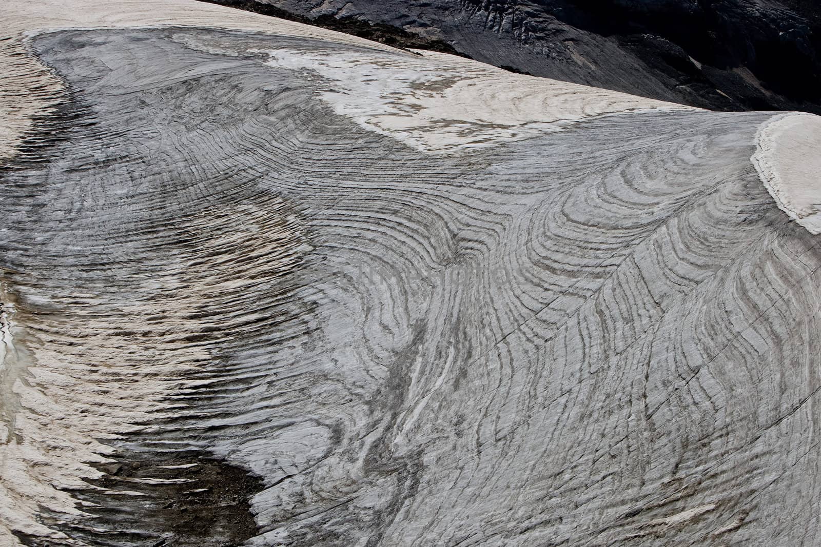 Glacier. Caucasus by Chudakov