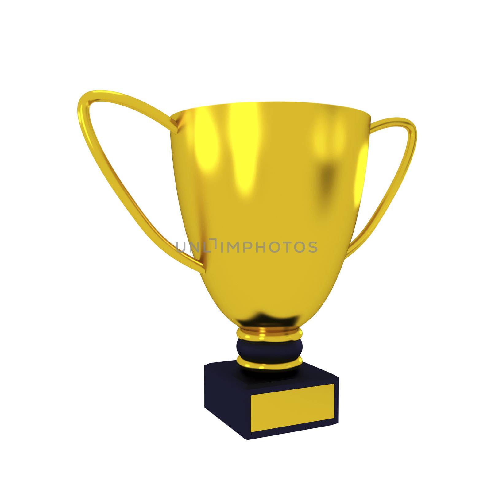 Golden trophy by magraphics
