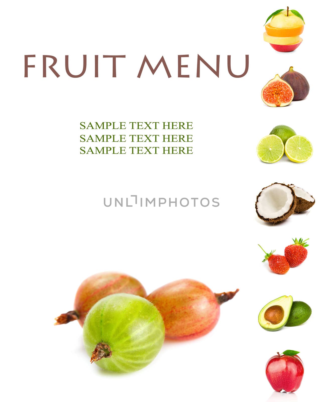 FRUIT MENU by Bedolaga