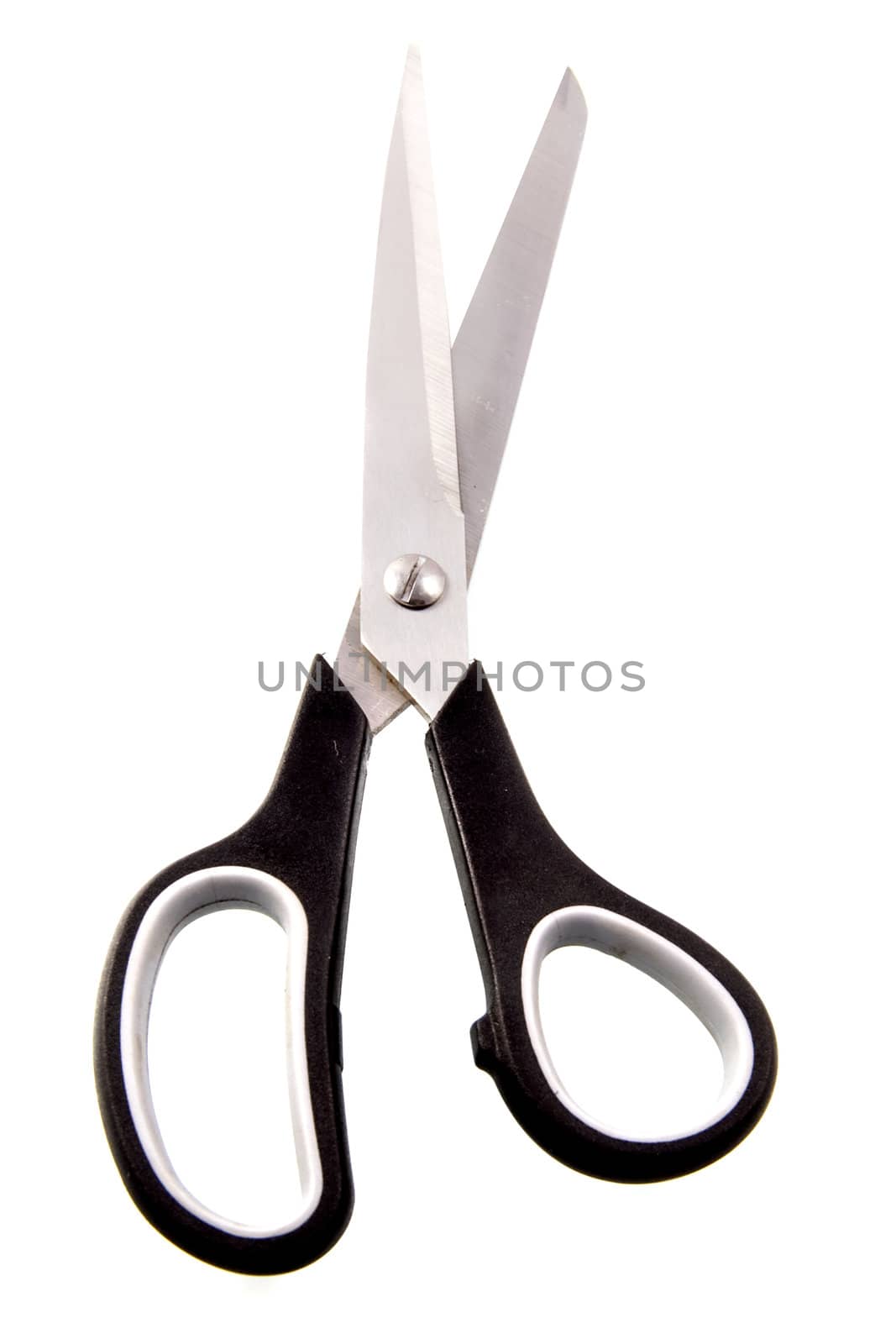 a pair of scissors on a white background