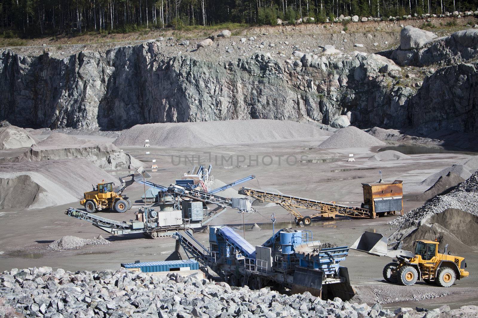 Activity in the Construction Site