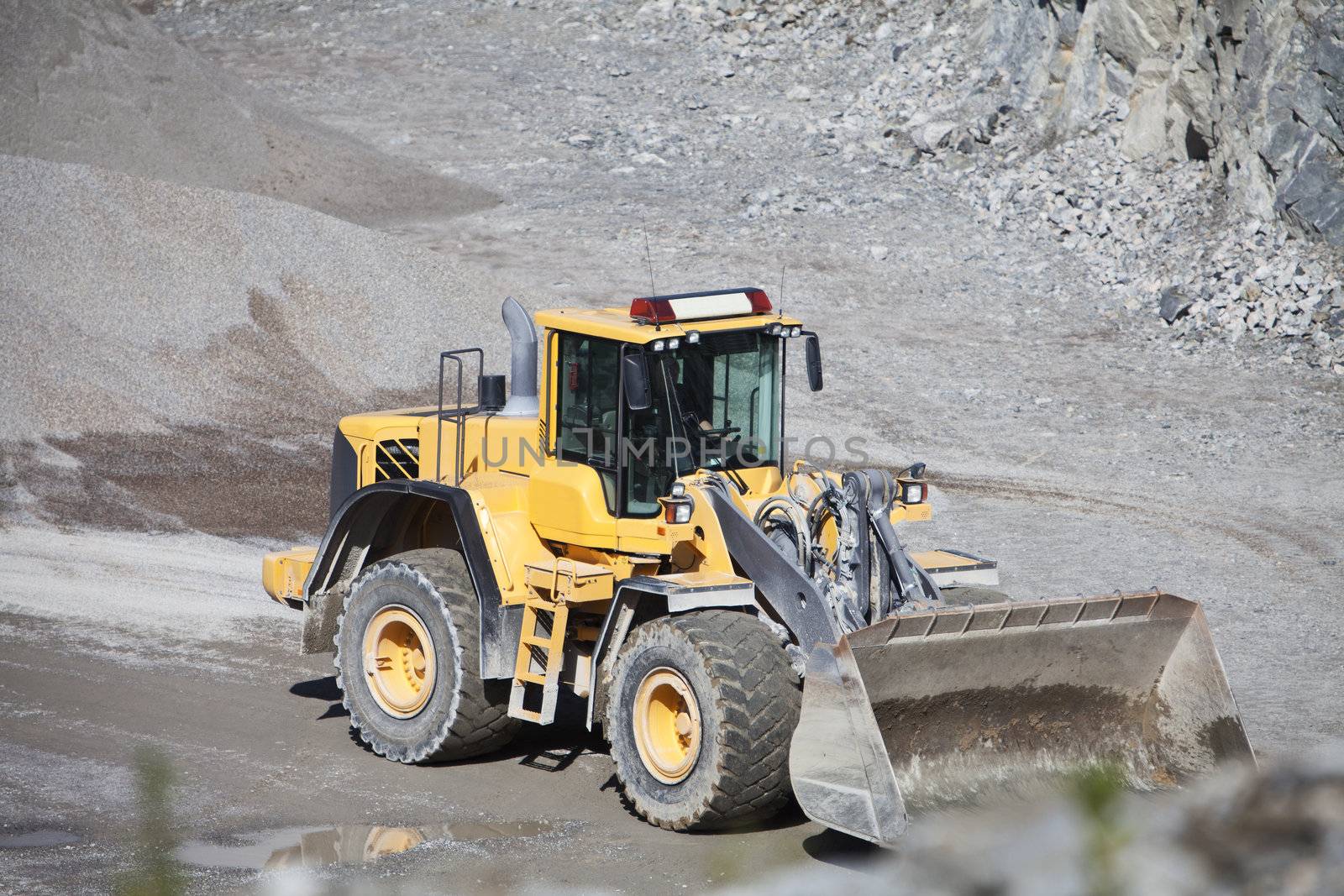 Truck at the Construction site