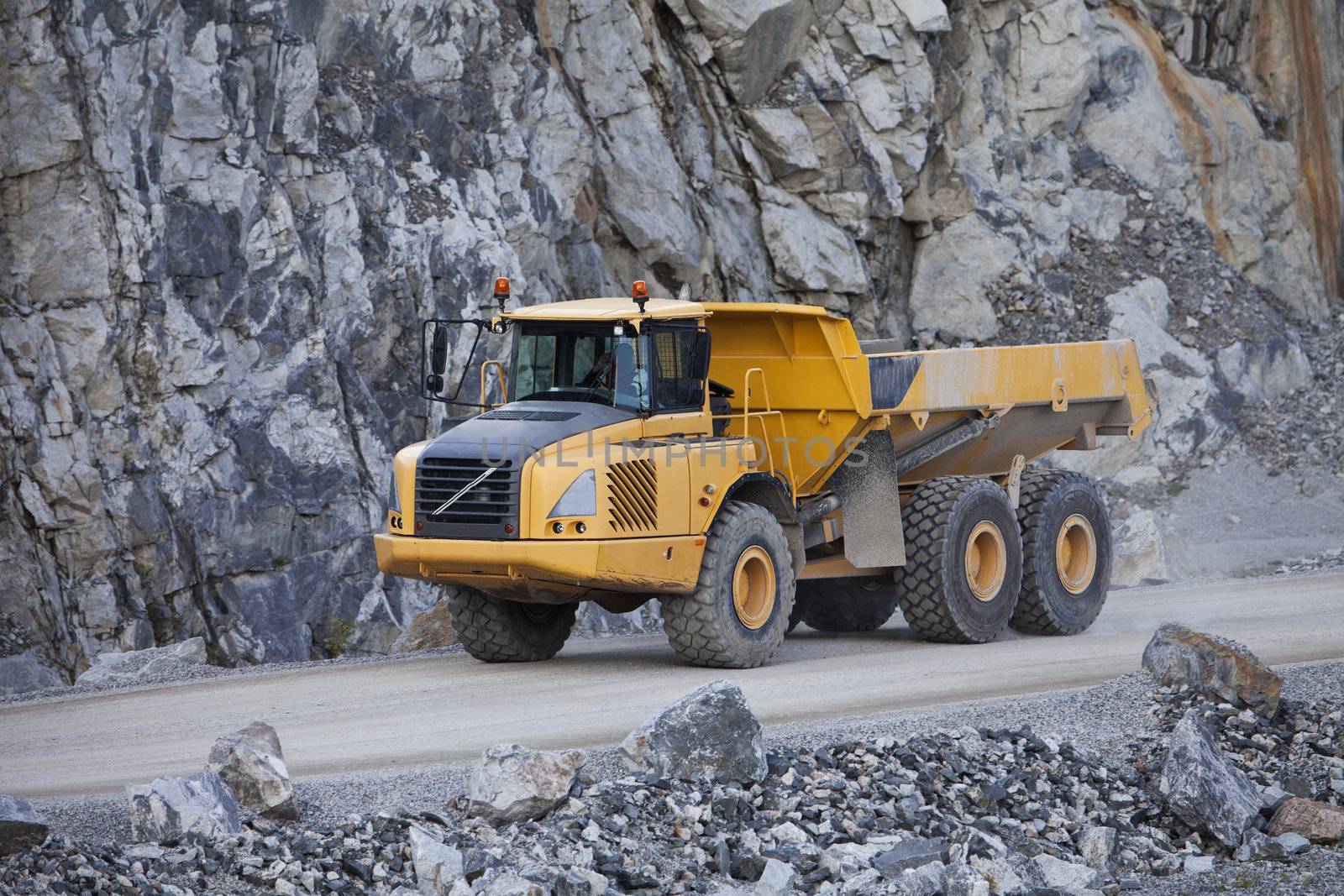 Truck at the Construction site