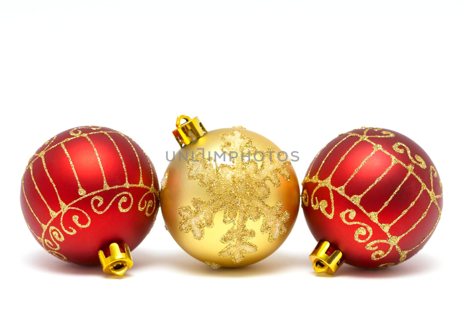 Christmas balls by Olinkau