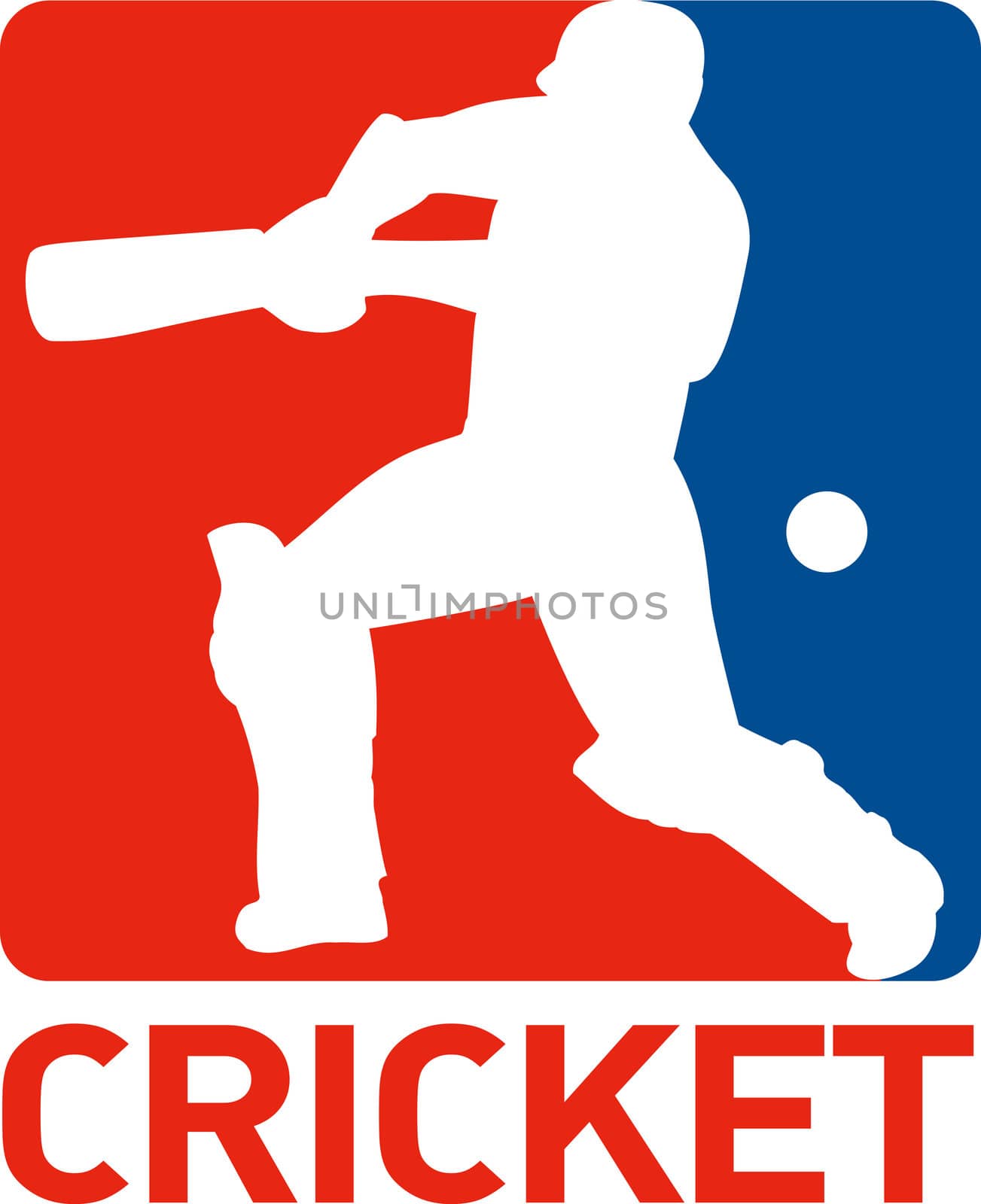 cricket player batsman batting by patrimonio