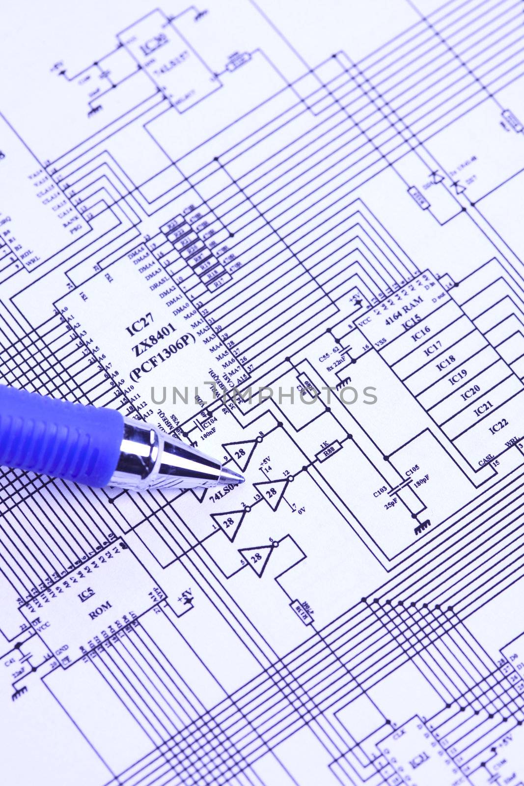 An electronic schematic diagram by shiffti