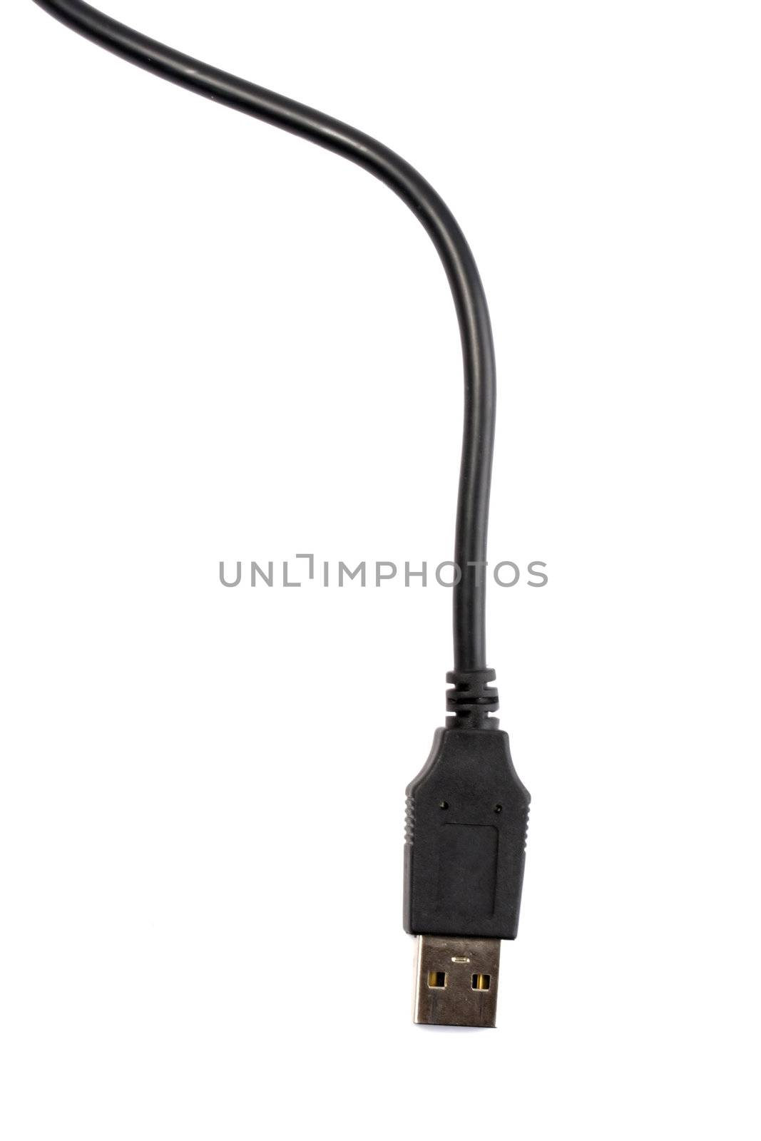 USB cable by ibphoto