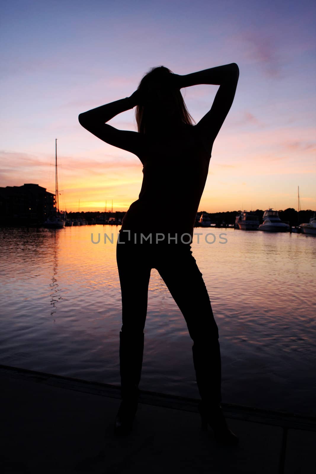 Sunset Silhouette by mahnken