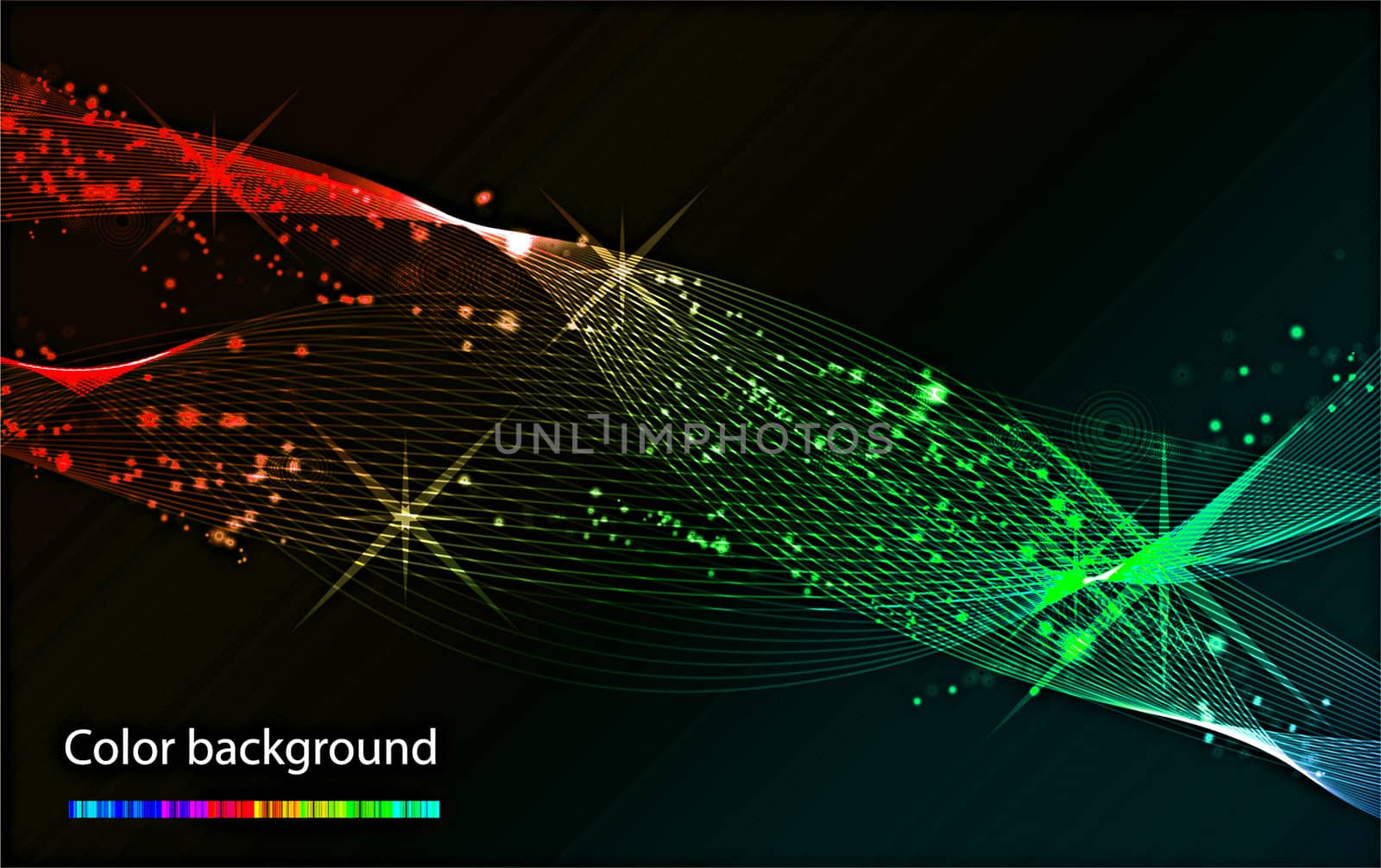 Beautiful abstract colorful background illustration for design