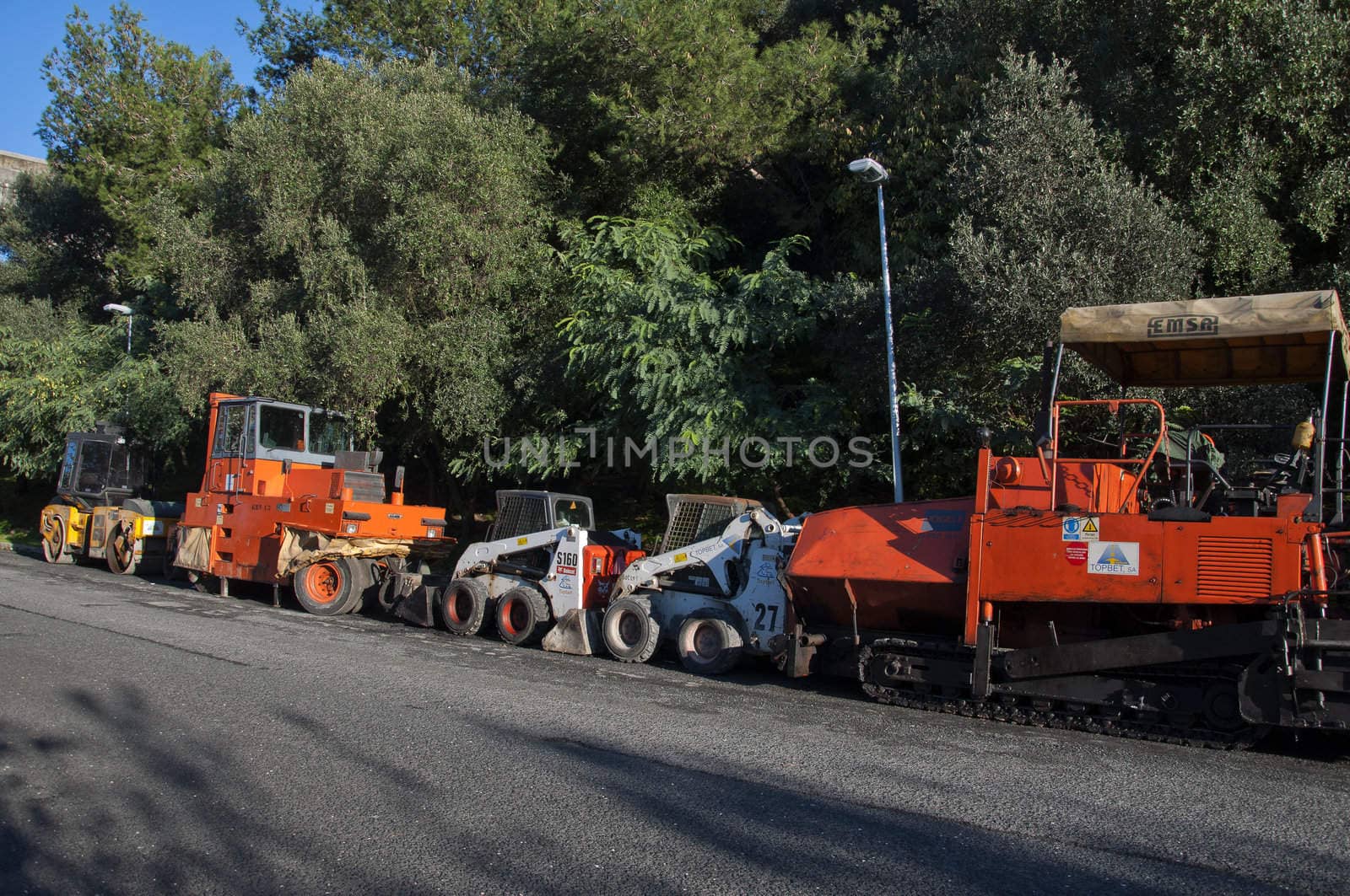 Portugal transport tractors road cabin nature wood