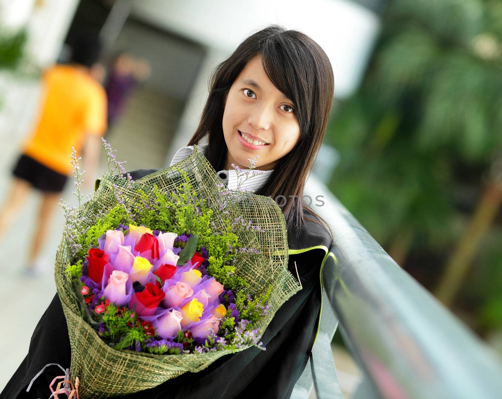 asian girl graduation