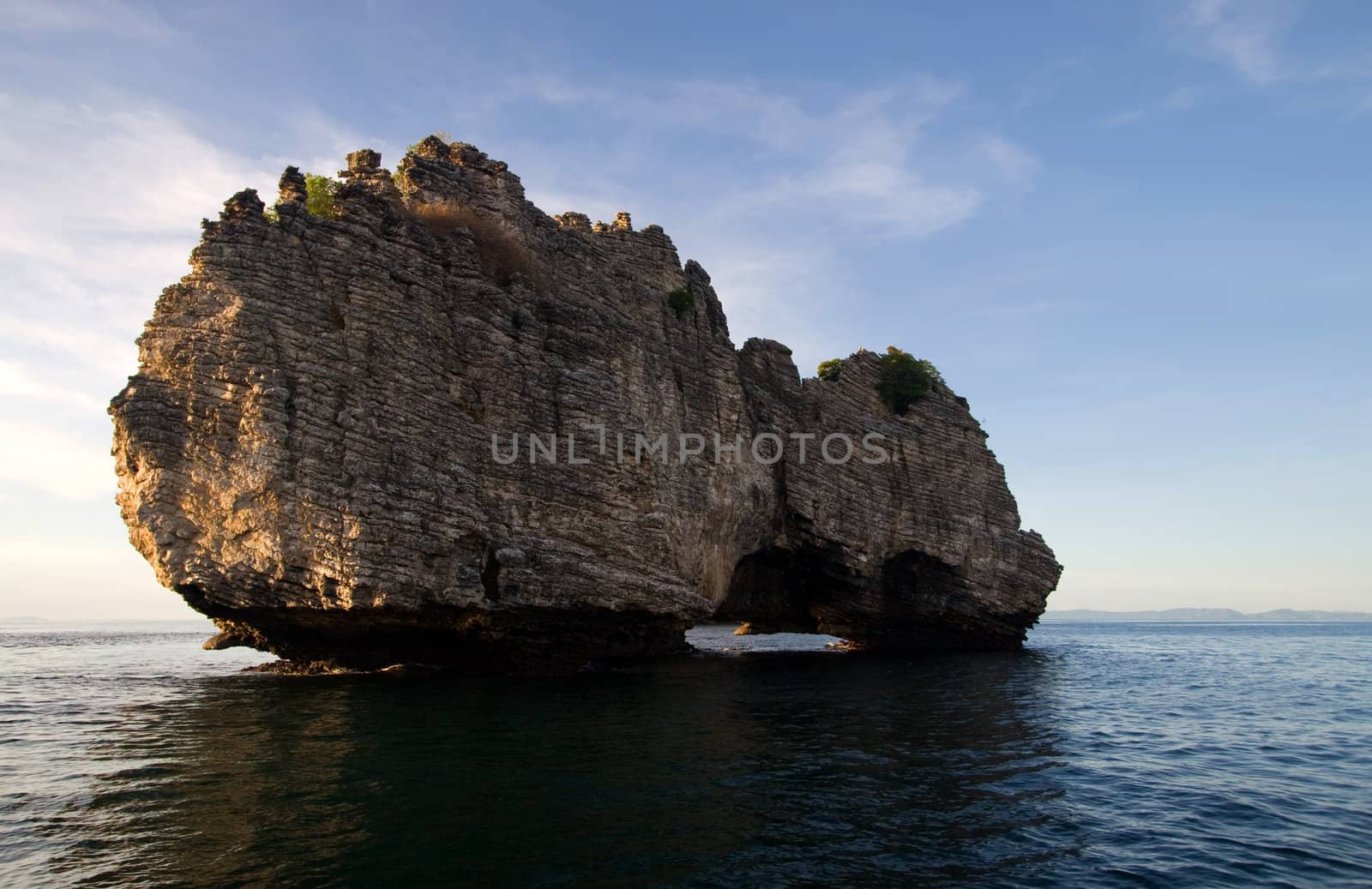 Rocks sea