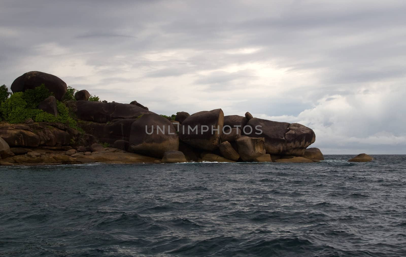 Rocks sea