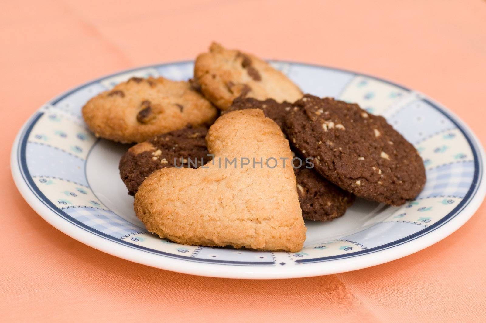 Freshly bakes cookies ready to be served