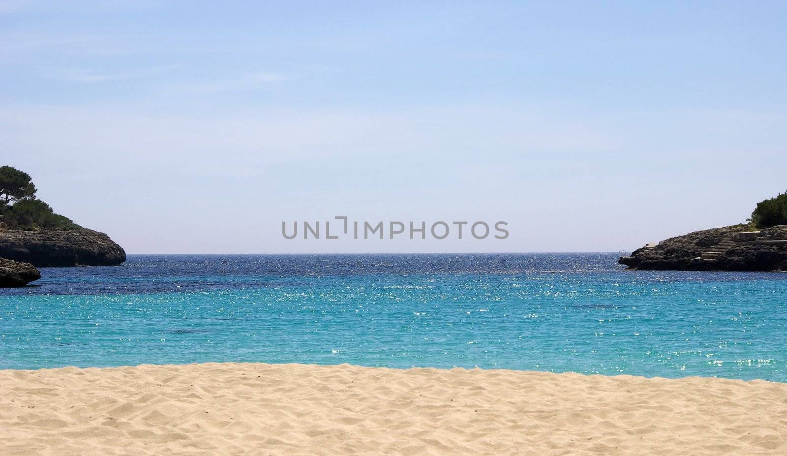 Bay on Mallorca by FotoFrank